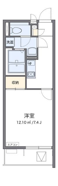 クレイノそれいゆ木更津 間取り図