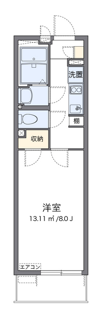 クレイノエスタシオン 間取り図