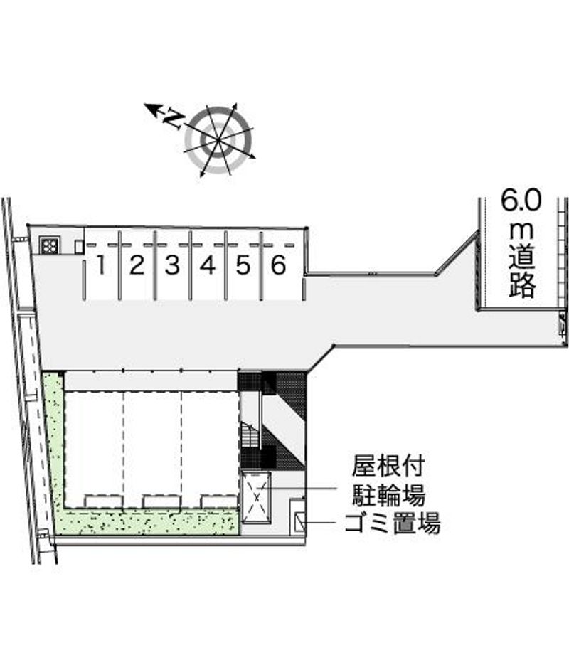 レオネクスト南Ⅱ 配置図