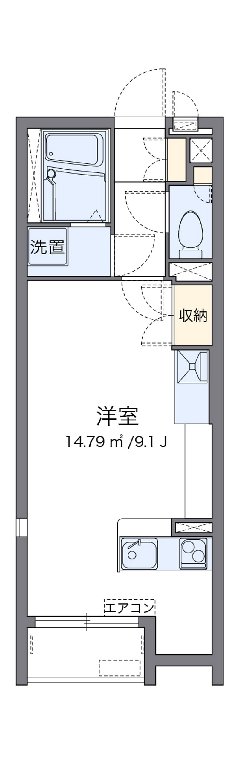 レオネクストコリーナ 間取図
