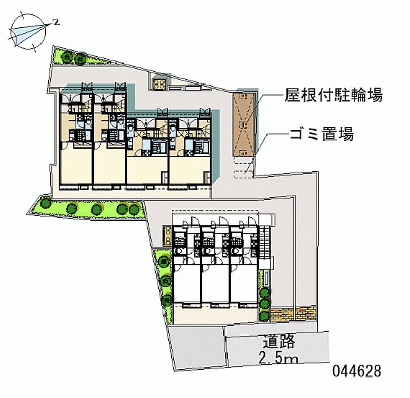 レオネクストパサージュⅠ 区画図