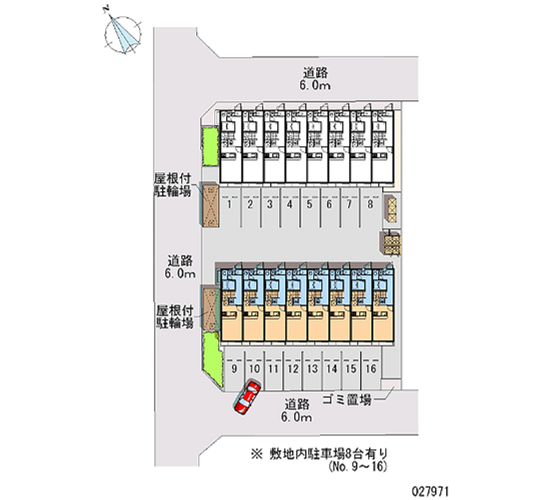 27971 Monthly parking lot