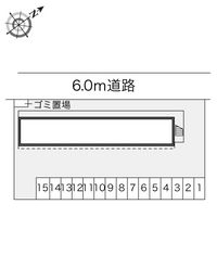 レオパレスサンハイム 駐車場
