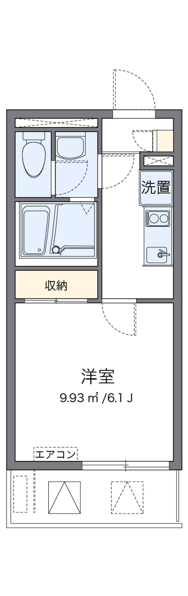 レオネクスト宇佐町 間取図