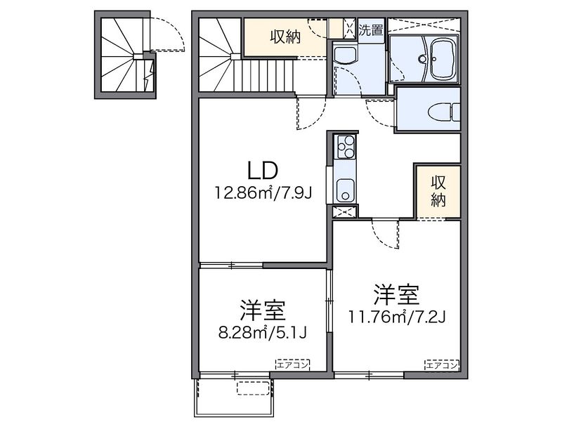 レオネクストエスペランサ 間取図