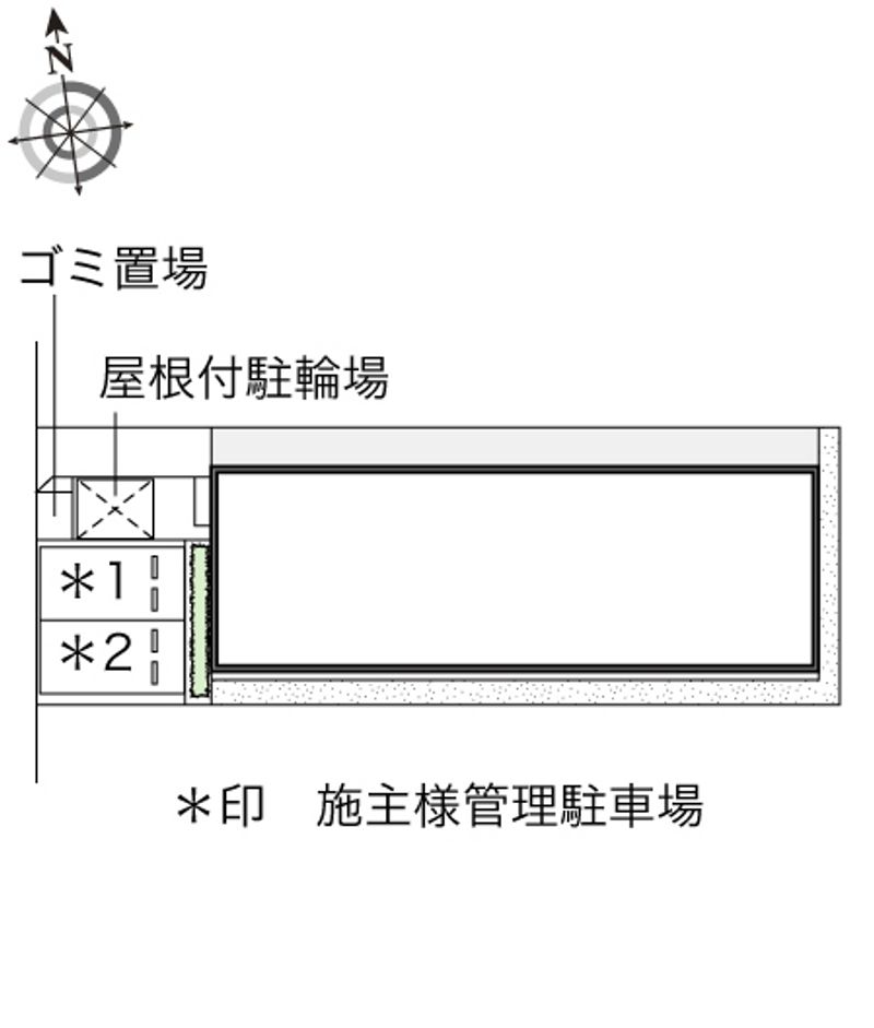 レオネクスト那古野 配置図