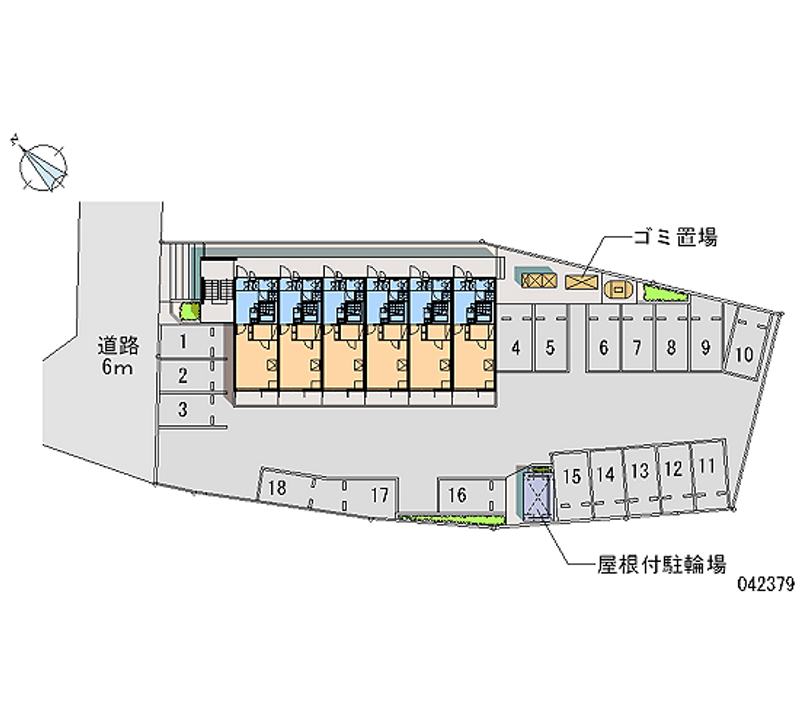 レオパレスＡｐｐｒｏａｃｈ２ 月極駐車場