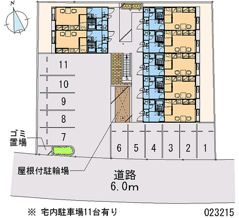 23215月租停車場