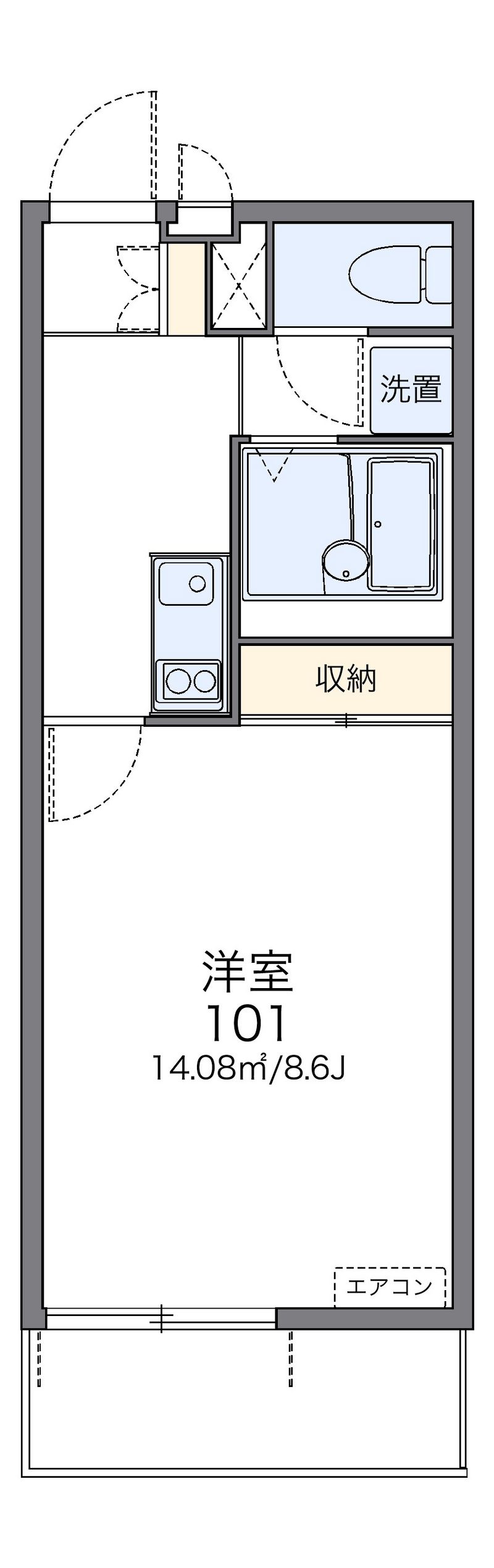 レオネクストレオーノ 間取図