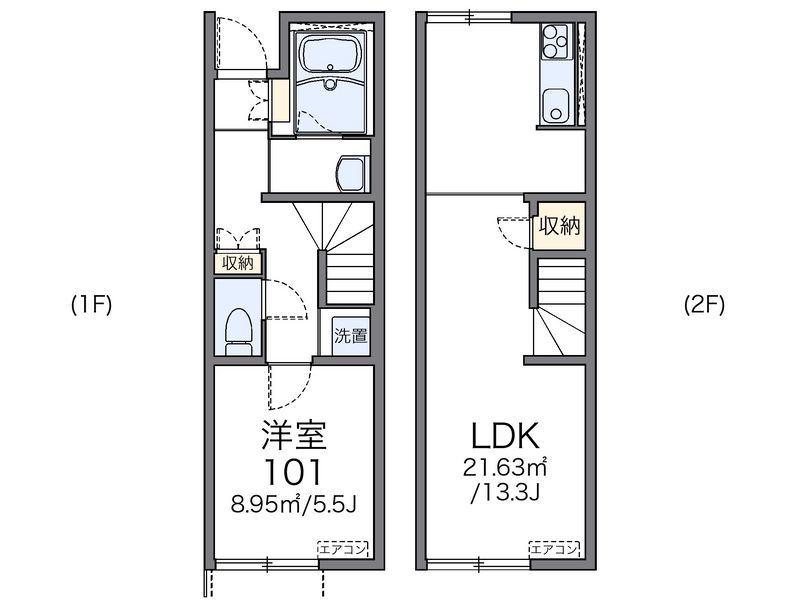 レオネクストｓｅｉｒｉｎⅣ 間取図