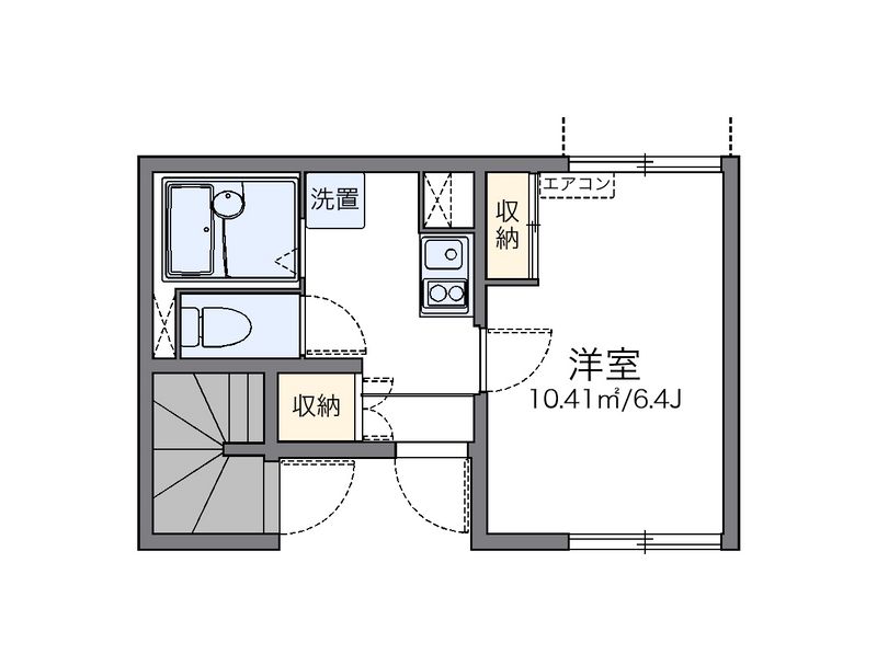 レオネクストレーヴ 間取図