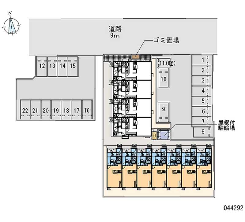 44292月租停车场