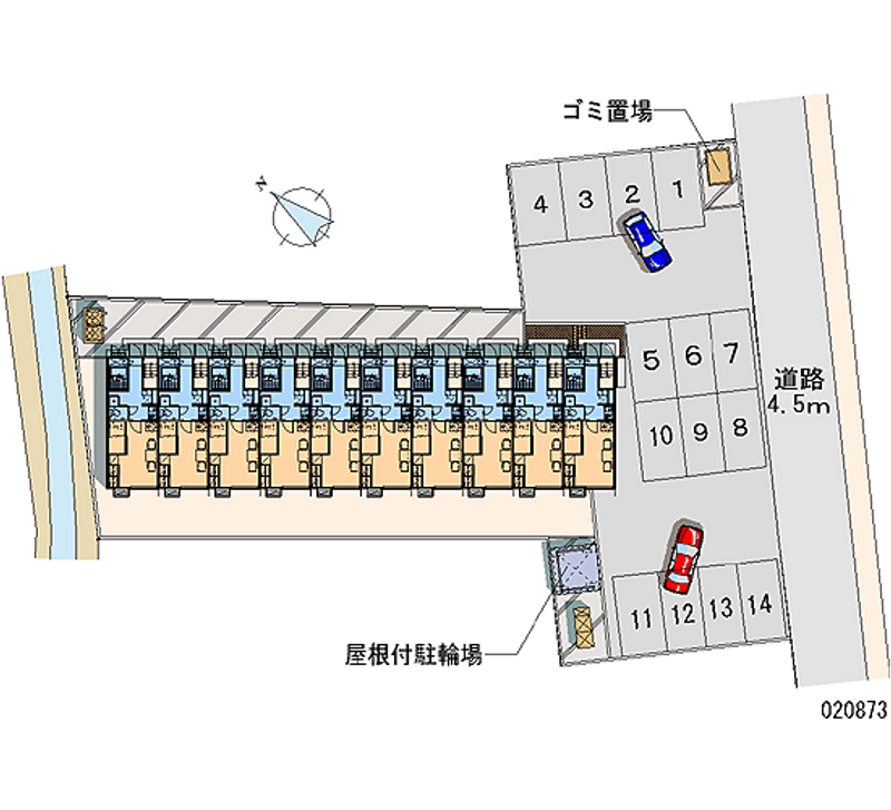 レオパレスア・ヴォルテ 月極駐車場