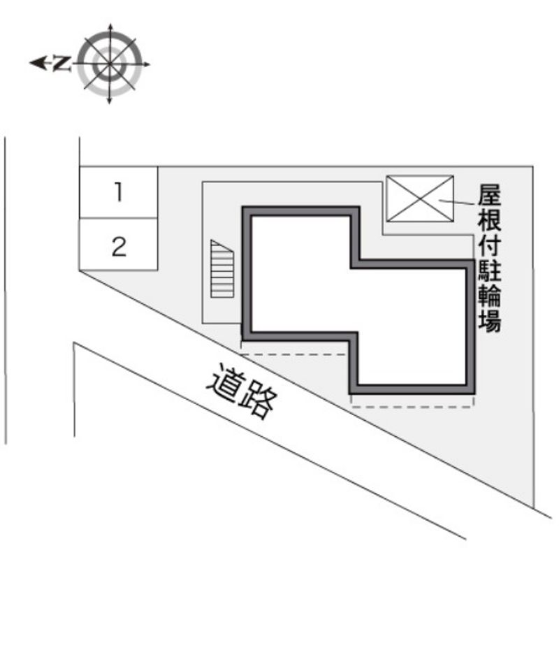レオパレス時明 駐車場