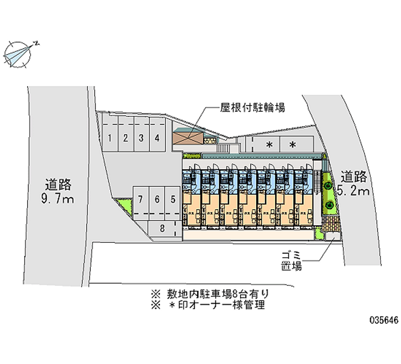 35646 Monthly parking lot