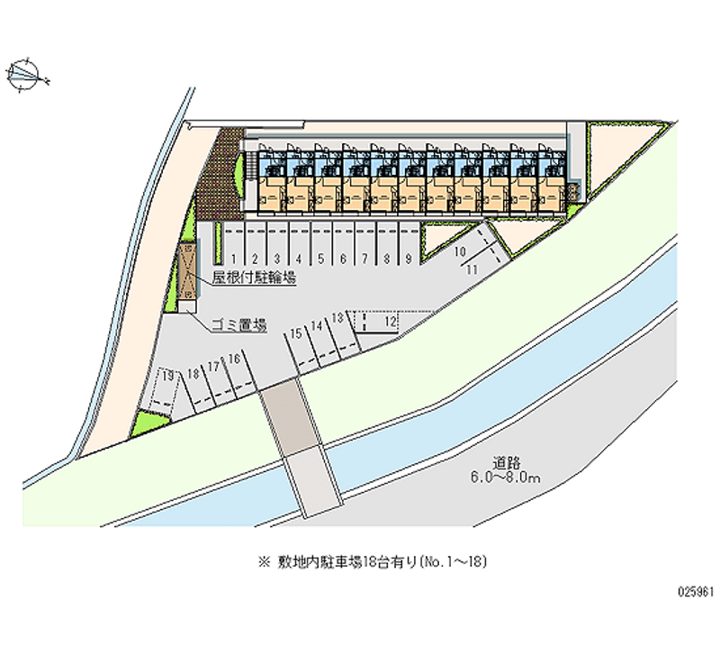 25961 Monthly parking lot