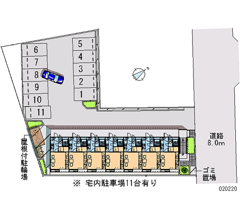 20220月租停車場