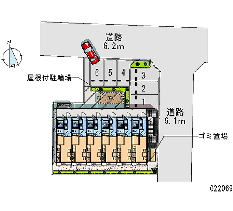 22069 Monthly parking lot