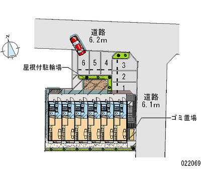 22069 Monthly parking lot