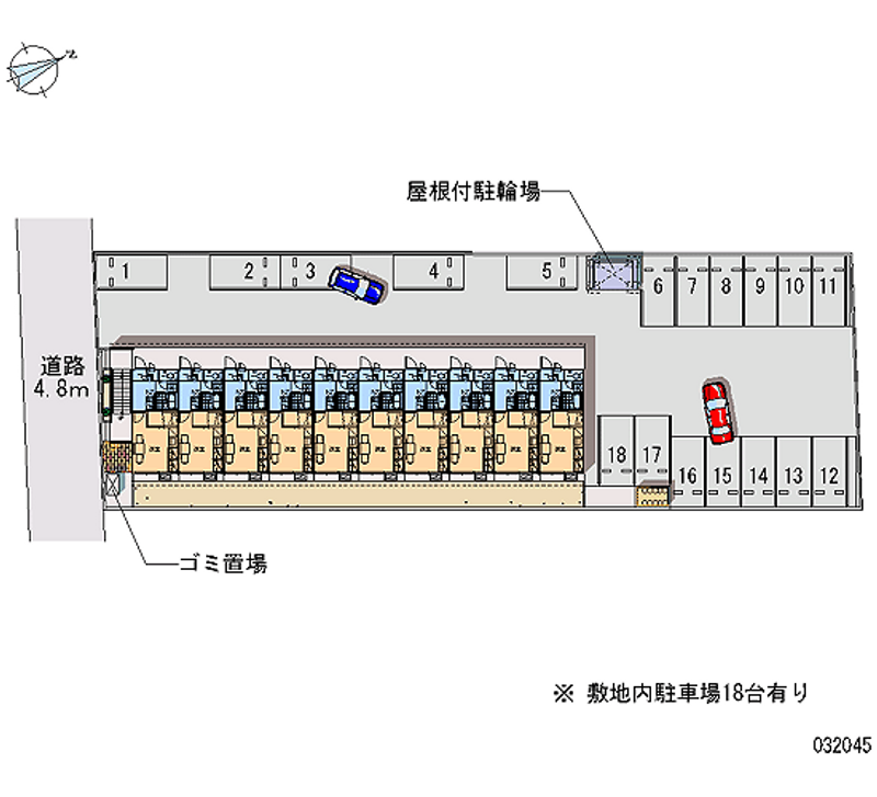 32045 Monthly parking lot