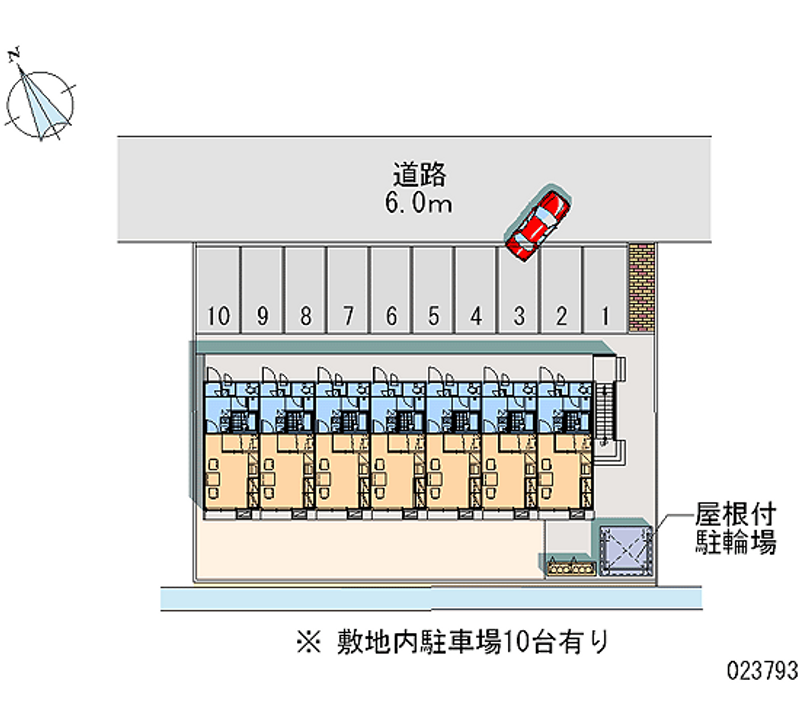 23793 bãi đậu xe hàng tháng