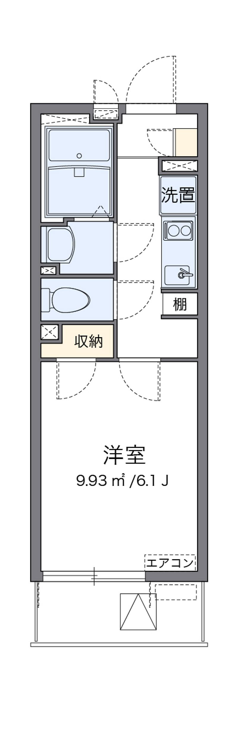 クレイノプレジャータウンⅢ 間取図
