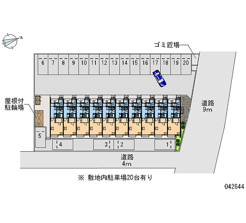 42644 Monthly parking lot