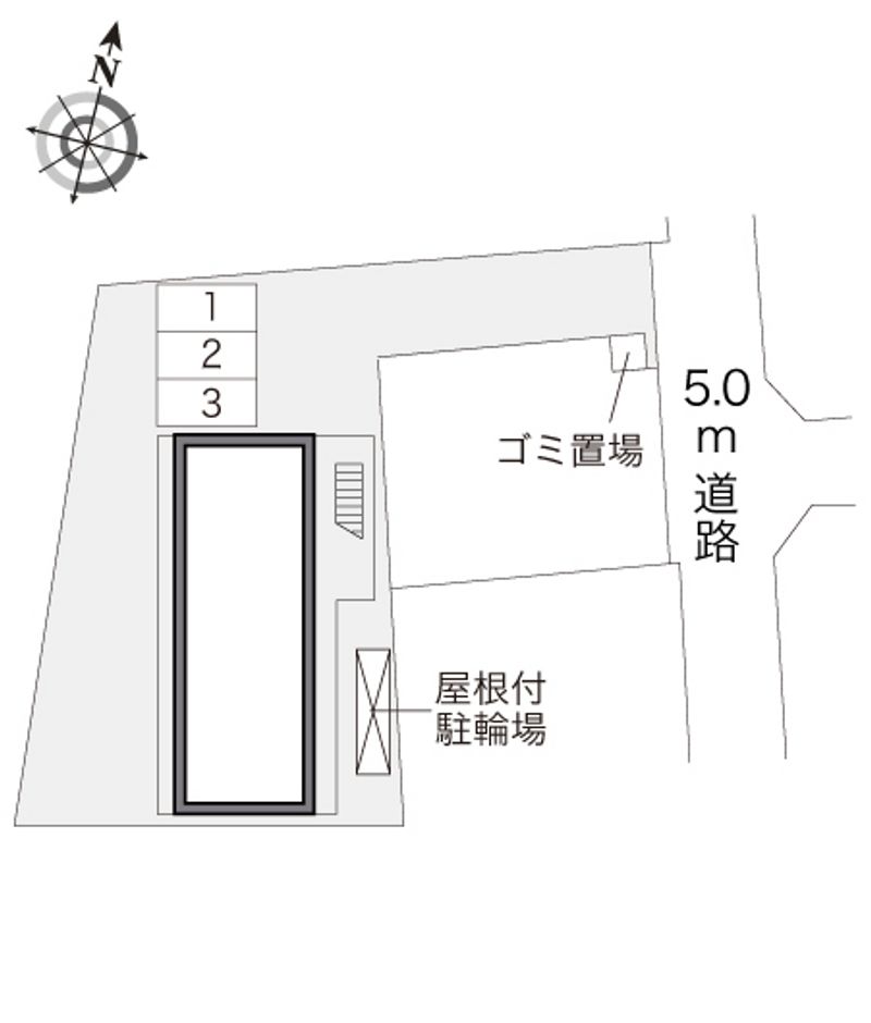 レオパレスグルワール 配置図
