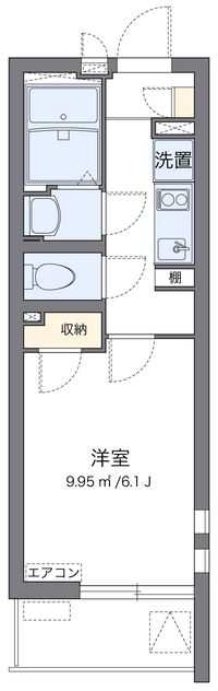 クレイノレジデント清川 間取り図