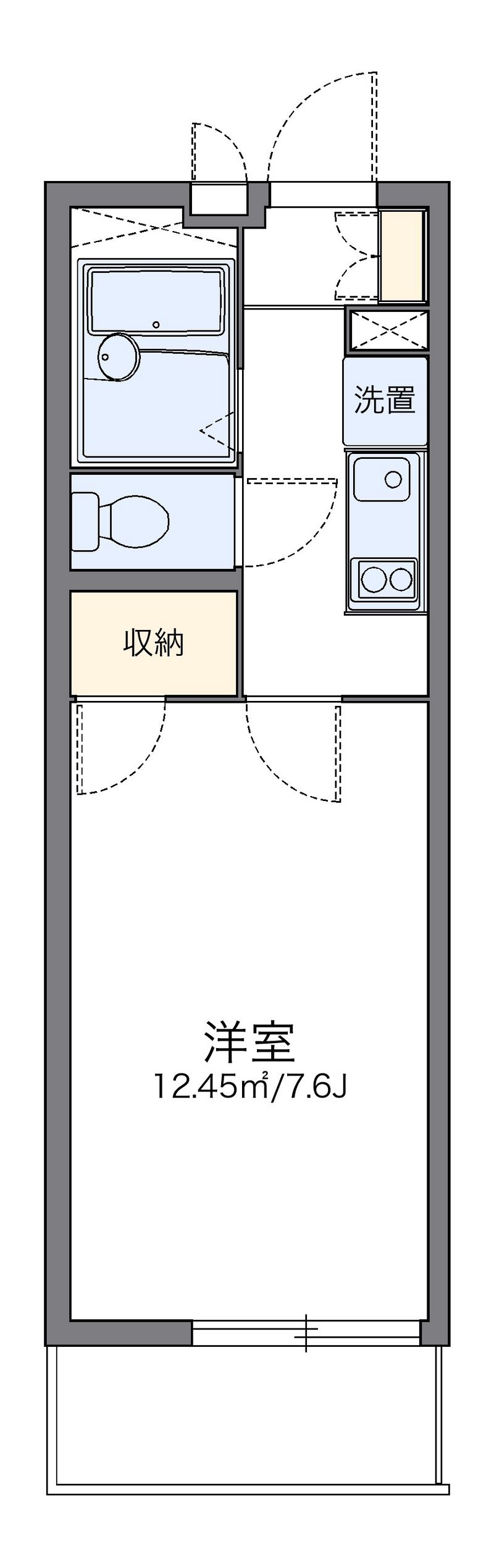 レオパレスアネックス 間取り