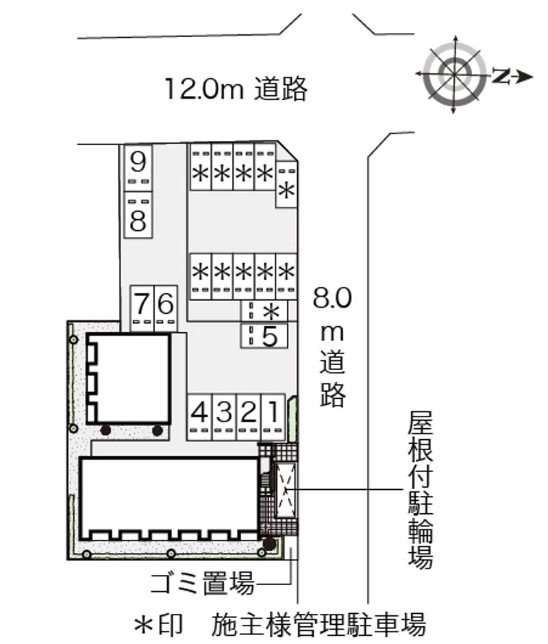 レオネクスト国府宮 配置図