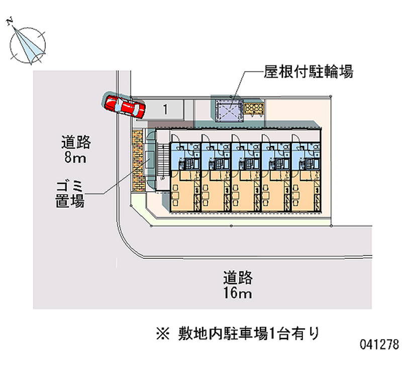 レオパレス大谷地 月極駐車場