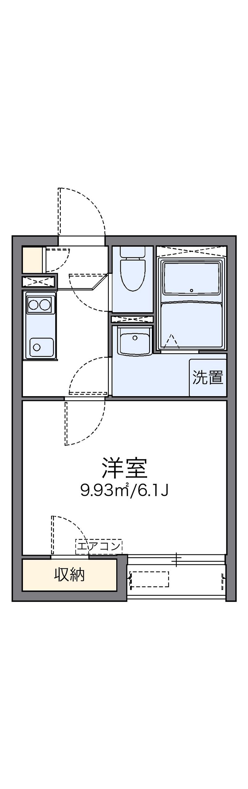 レオネクストカミオンダ 間取図