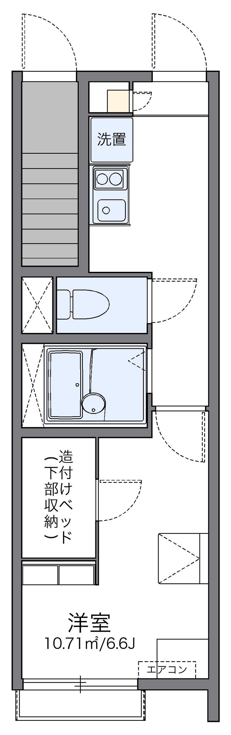 レオネクスト稲西 間取図