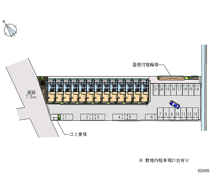 28435 bãi đậu xe hàng tháng