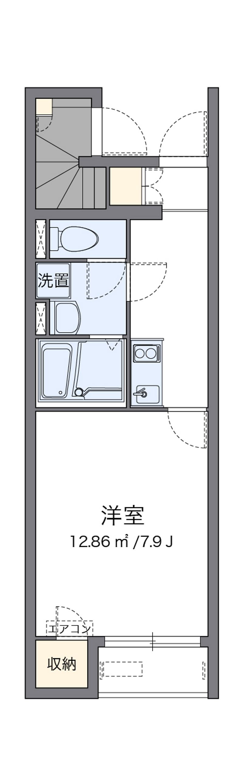 レオネクスト西河原Ⅲ 間取図