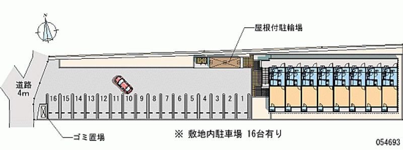 レオネクスト木蘭 月極駐車場