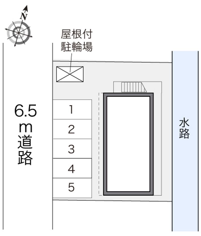 レオパレス小柳 配置図