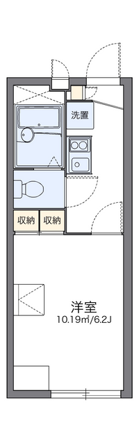 レオパレスグレイス 間取り図