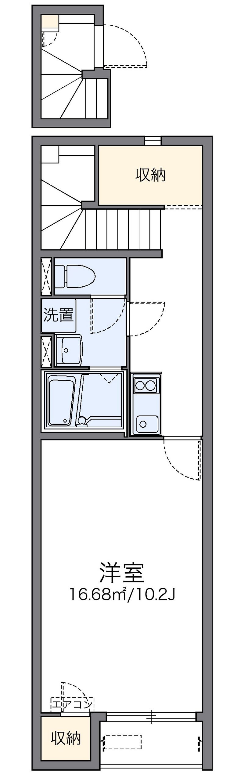 レオネクストサンヒルズ 間取図