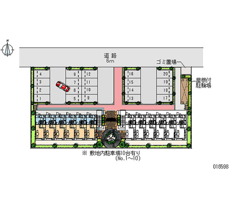 16598月租停车场