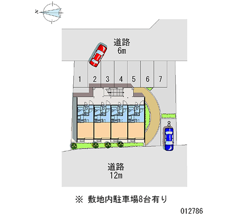 12786 Monthly parking lot