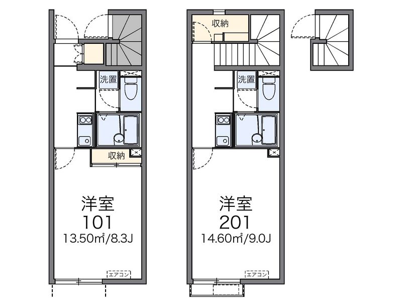 レオネクストエルーセラハイツ 間取図