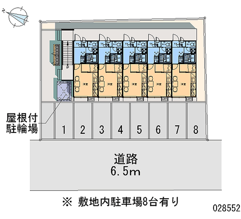 レオパレスユウキ 月極駐車場