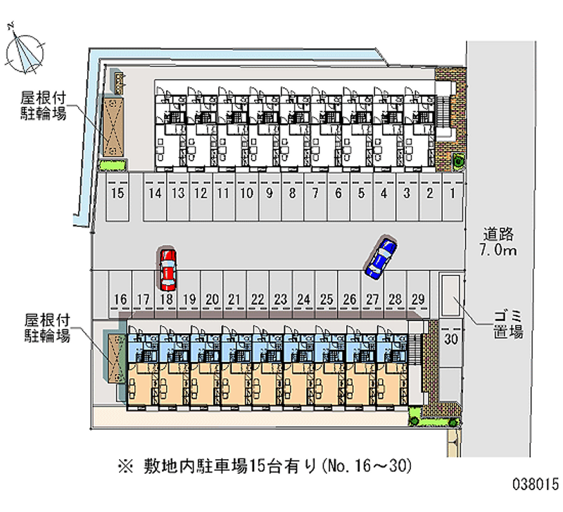 38015 Monthly parking lot