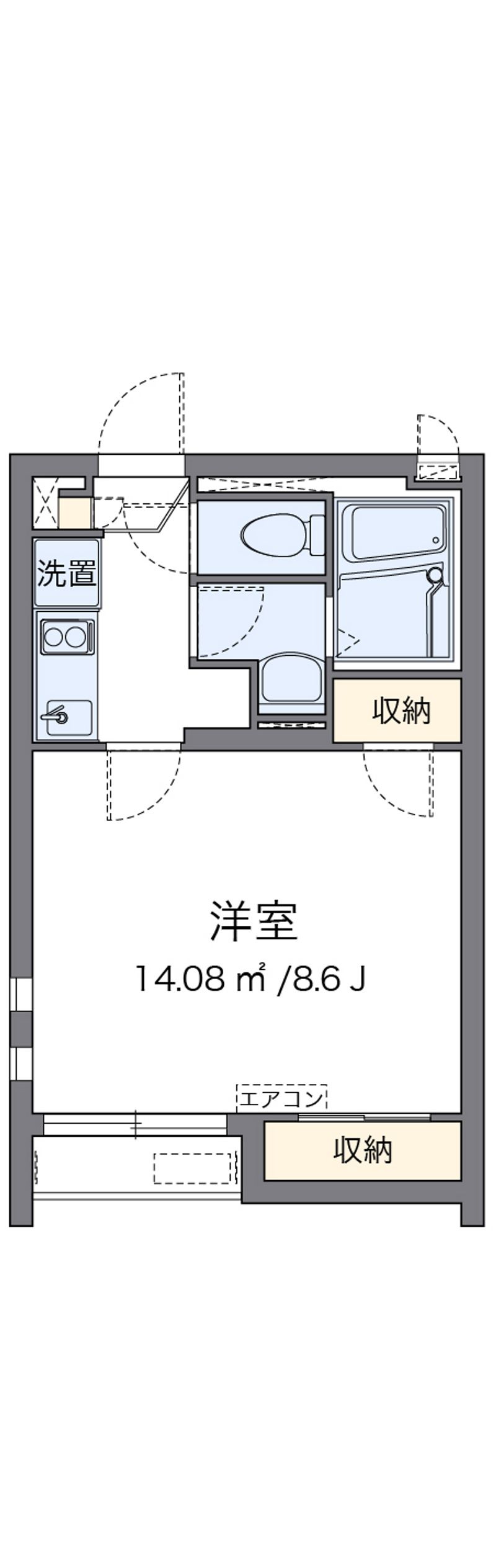 クレイノレーヴ　かえで 間取図
