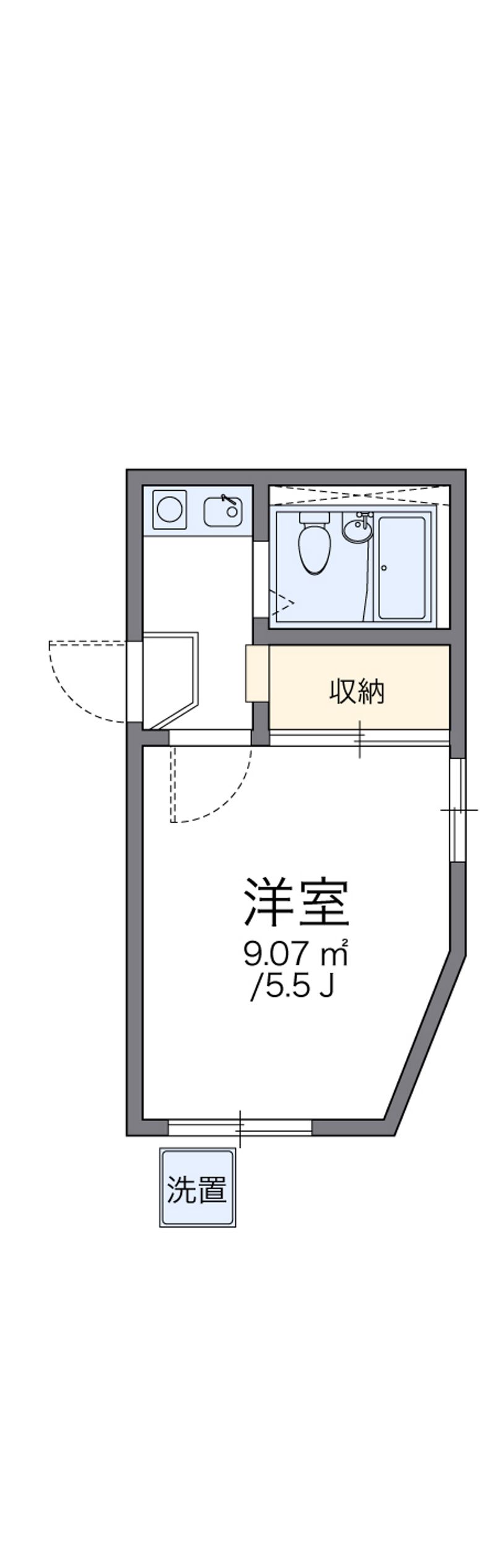 レオパレスＴＯＳＡ 間取図