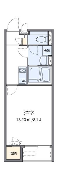 クレイノモンターニュ 間取り図