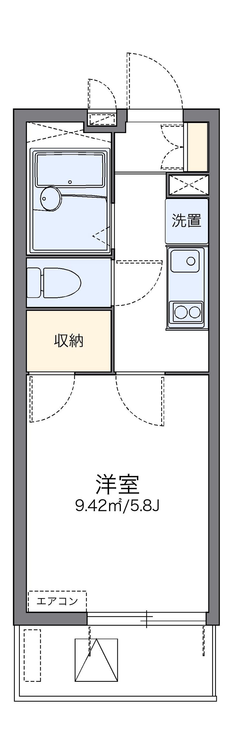 leopalace Rei Floor plan