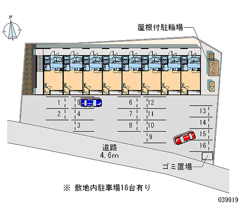 レオパレスＹ　ＲⅡ 月極駐車場